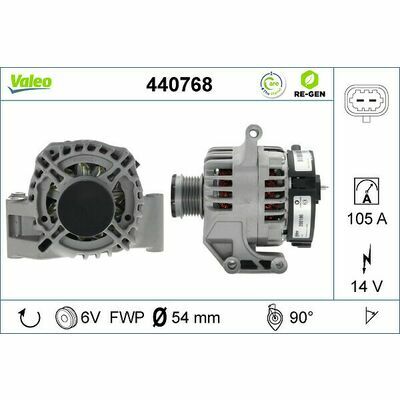 VALEO RE-GEN ECHANGE STANDARD