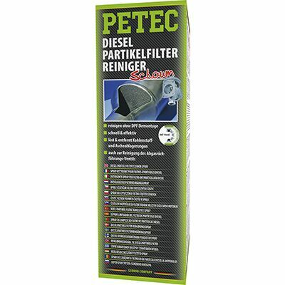 72550 PETEC Nettoyage, filtre à particules / à suie Capacité