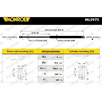 MONROE MaxLift