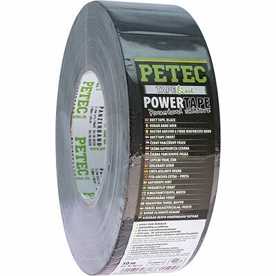 POWERTAPE PANZERBAND, SCHWARZ