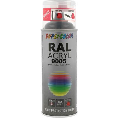 RAL ACRYL RAL 9005 tiefschwarz glänzend 400 ml