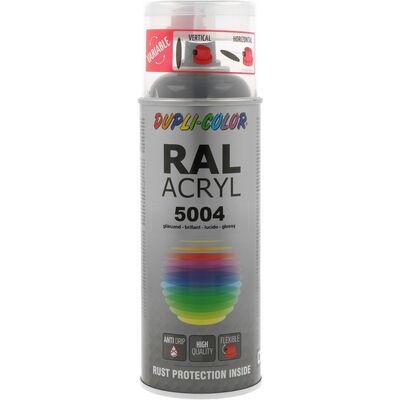 RAL ACRYL RAL 5004 schwarzblau glänzend 400 ml