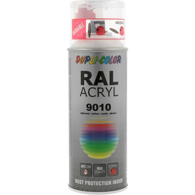 RAL ACRYL RAL 9010 reinweiß glänzend 400 ml