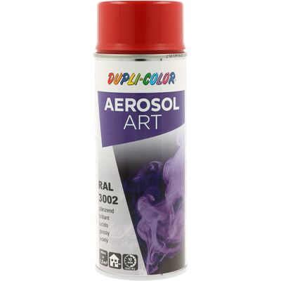 AEROSOL ART RAL 3002 carmine red gloss 400 ml