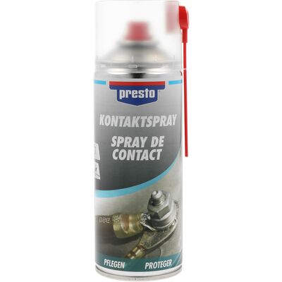 PRESTO Spray de Contact 400ml Canette Électrique Protection Nettoyant  157141