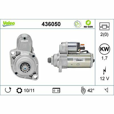 VALEO RE-GEN ECHANGE STANDARD