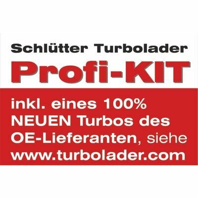 PROFI KIT - with new org. MAHLE Turbocharger