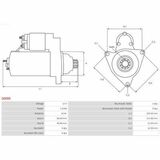 Nuovo | AS-PL | Motorini d'avviamento | 0001124018