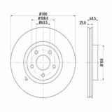 DISC FRANA FATA STG/DR