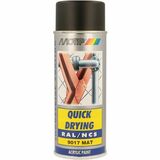 RAL Acryl Spray RAL 9017 traffic black matt 400 ml