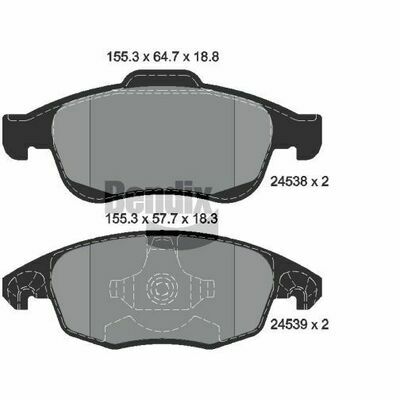 BLUE PRINT Kit pastiglie freno, Freno a disco ADP154221 BLUE PRINT Kit pastiglie freno, Freno a disco ADP154221