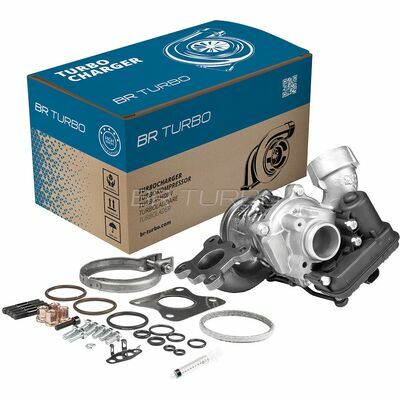 REMANUFACTURED TURBOCHARGER WITH MOUNTING KIT