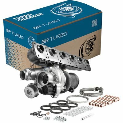 REMANUFACTURED TURBOCHARGER WITH MOUNTING KIT