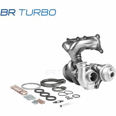 REMANUFACTURED TURBOCHARGER WITH MOUNTING KIT