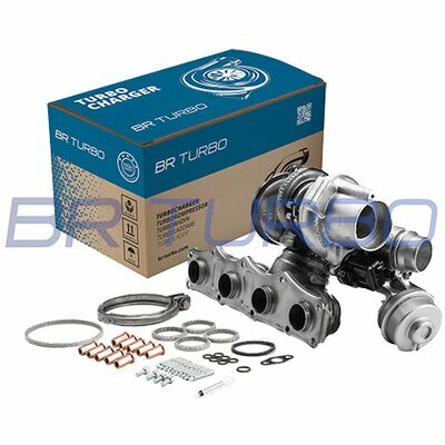 REMANUFACTURED TURBOCHARGER WITH MOUNTING KIT