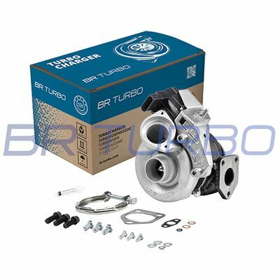 REMANUFACTURED TURBOCHARGER WITH MOUNTING KIT