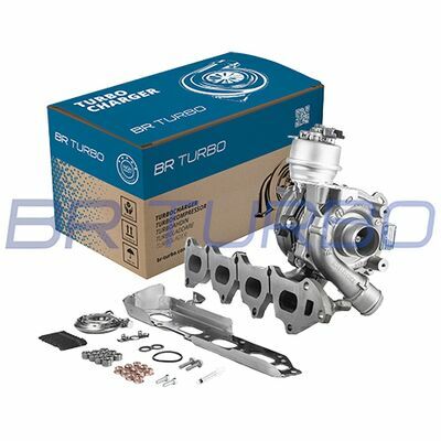 REMANUFACTURED TURBOCHARGER WITH MOUNTING KIT