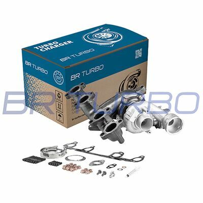 REMANUFACTURED TURBOCHARGER WITH MOUNTING KIT