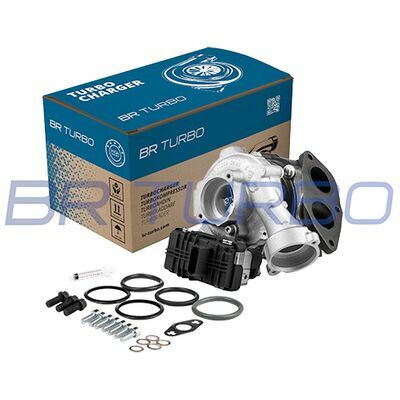 REMANUFACTURED TURBOCHARGER WITH MOUNTING KIT