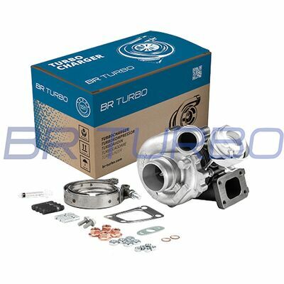 REMANUFACTURED TURBOCHARGER WITH MOUNTING KIT