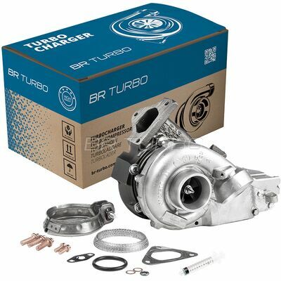 REMANUFACTURED TURBOCHARGER WITH MOUNTING KIT