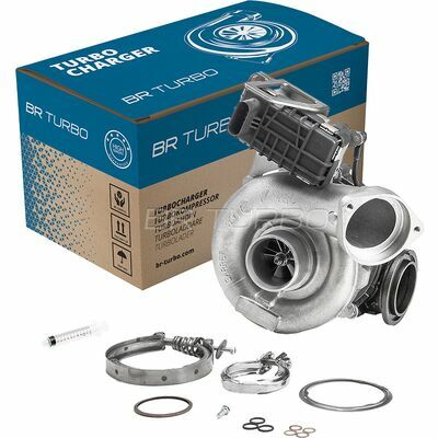 REMANUFACTURED TURBOCHARGER WITH MOUNTING KIT