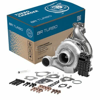 REMANUFACTURED TURBOCHARGER WITH MOUNTING KIT