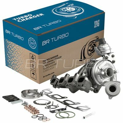 REMANUFACTURED TURBOCHARGER WITH MOUNTING KIT