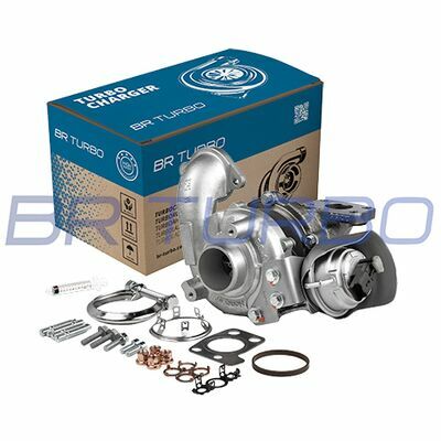 REMANUFACTURED TURBOCHARGER WITH MOUNTING KIT