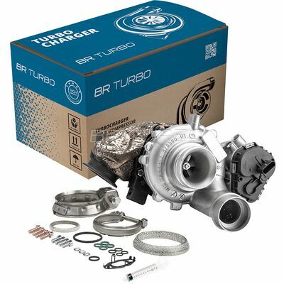 REMANUFACTURED TURBOCHARGER WITH MOUNTING KIT
