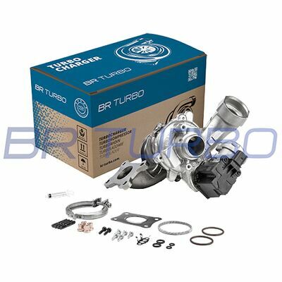 REMANUFACTURED TURBOCHARGER WITH MOUNTING KIT