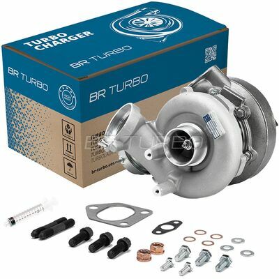 NEW BR TURBO TURBOCHARGER WITH MOUNTING KIT