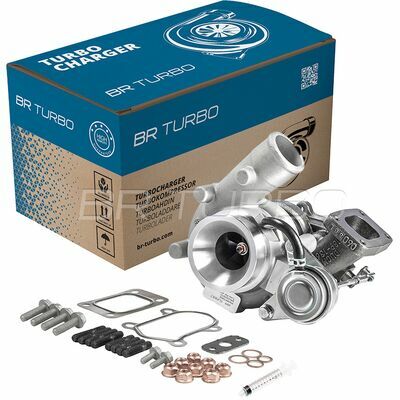 NEW BR TURBO TURBOCHARGER WITH MOUNTING KIT