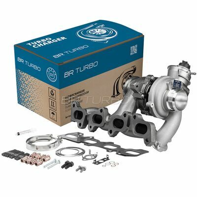 NEW BR TURBO TURBOCHARGER WITH MOUNTING KIT
