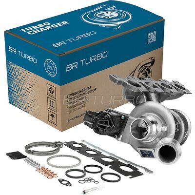 NEW BR TURBO TURBOCHARGER WITH MOUNTING KIT