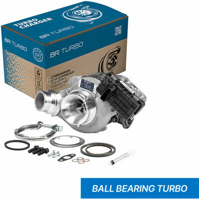 NEW BR TURBO TURBOCHARGER WITH MOUNTING KIT