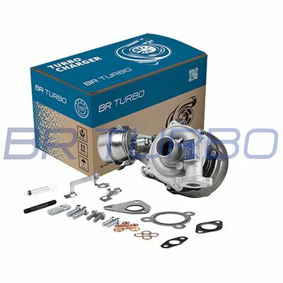 NEW BR TURBO TURBOCHARGER WITH MOUNTING KIT