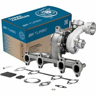 NEW BR TURBO TURBOCHARGER WITH GASKET KIT