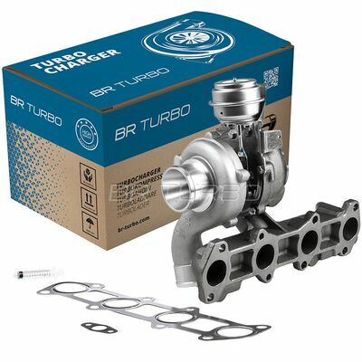 NEW BR TURBO TURBOCHARGER WITH GASKET KIT