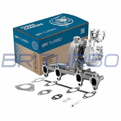 NEW BR TURBO TURBOCHARGER WITH GASKET KIT