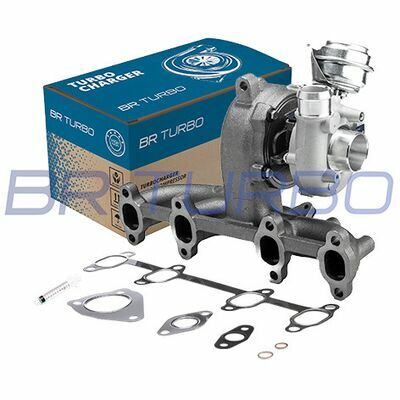 NEW BR TURBO TURBOCHARGER WITH GASKET KIT