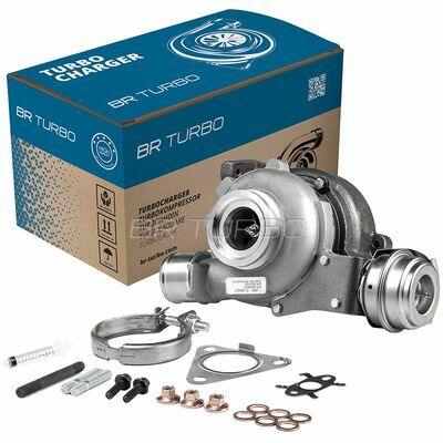 NEW BR TURBO TURBOCHARGER WITH MOUNTING KIT