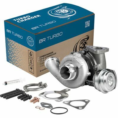 NEW BR TURBO TURBOCHARGER WITH MOUNTING KIT
