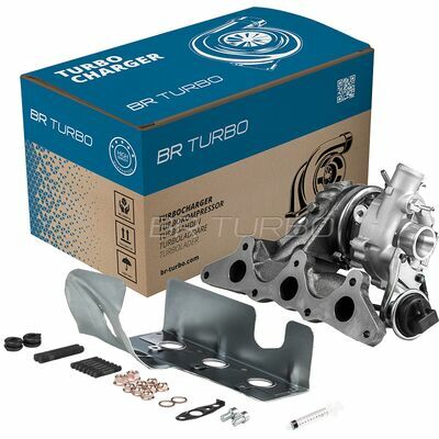 NEW BR TURBO TURBOCHARGER WITH MOUNTING KIT