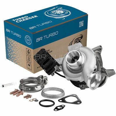 NEW BR TURBO TURBOCHARGER WITH MOUNTING KIT