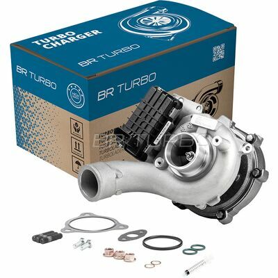 NEW BR TURBO TURBOCHARGER WITH MOUNTING KIT