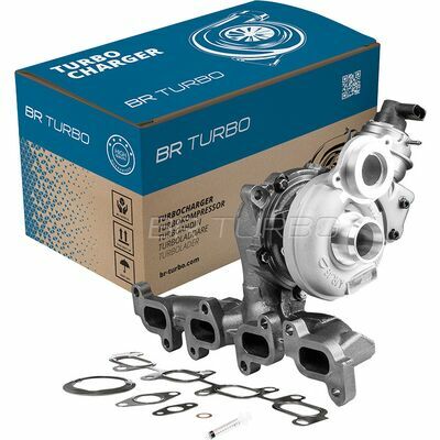 NEW BR TURBO TURBOCHARGER WITH GASKET KIT