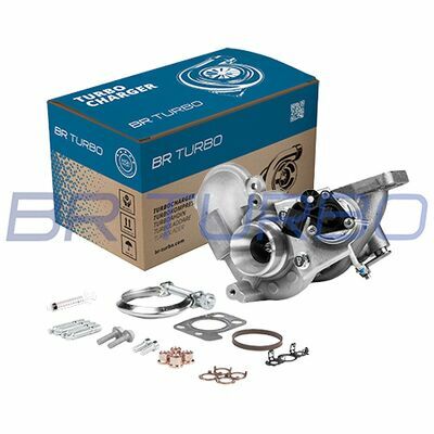 NEW BR TURBO TURBOCHARGER WITH MOUNTING KIT