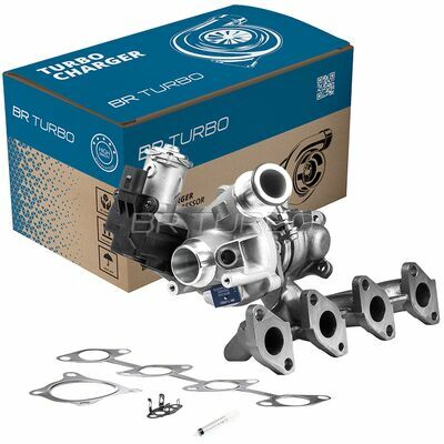 NEW BR TURBO TURBOCHARGER WITH GASKET KIT