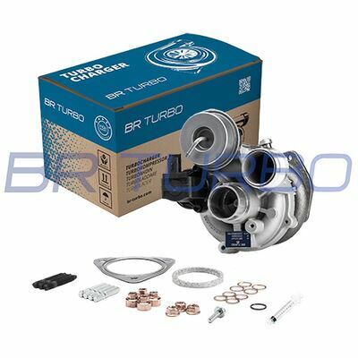 NEW BR TURBO TURBOCHARGER WITH MOUNTING KIT